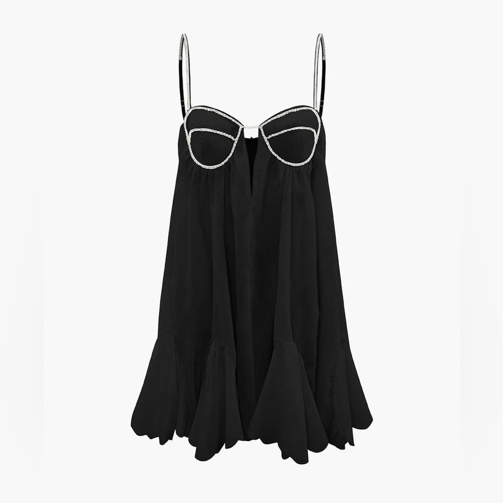 BLACK Rhinestone Mini - Micas // Small